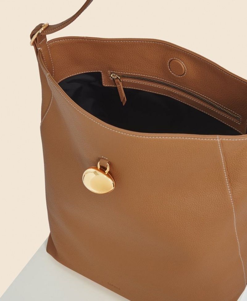 Cafuné Drop Hobo Tote Veske Dame Brune | QQY8783DI