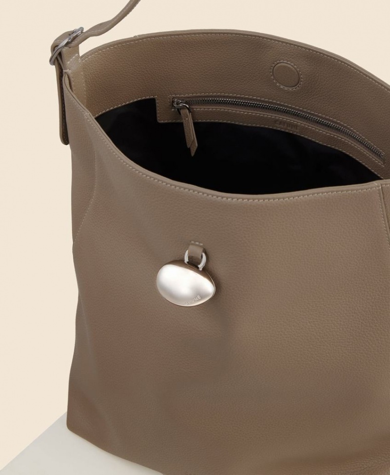 Cafuné Drop Hobo Tote Veske Dame Grå Brune | TND918GF