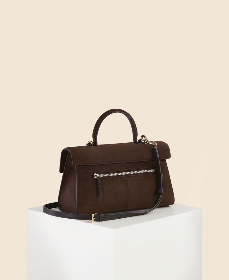 Cafuné Medium Stance Crossbody Veske Dame Mørke Brune | RPM2891AU