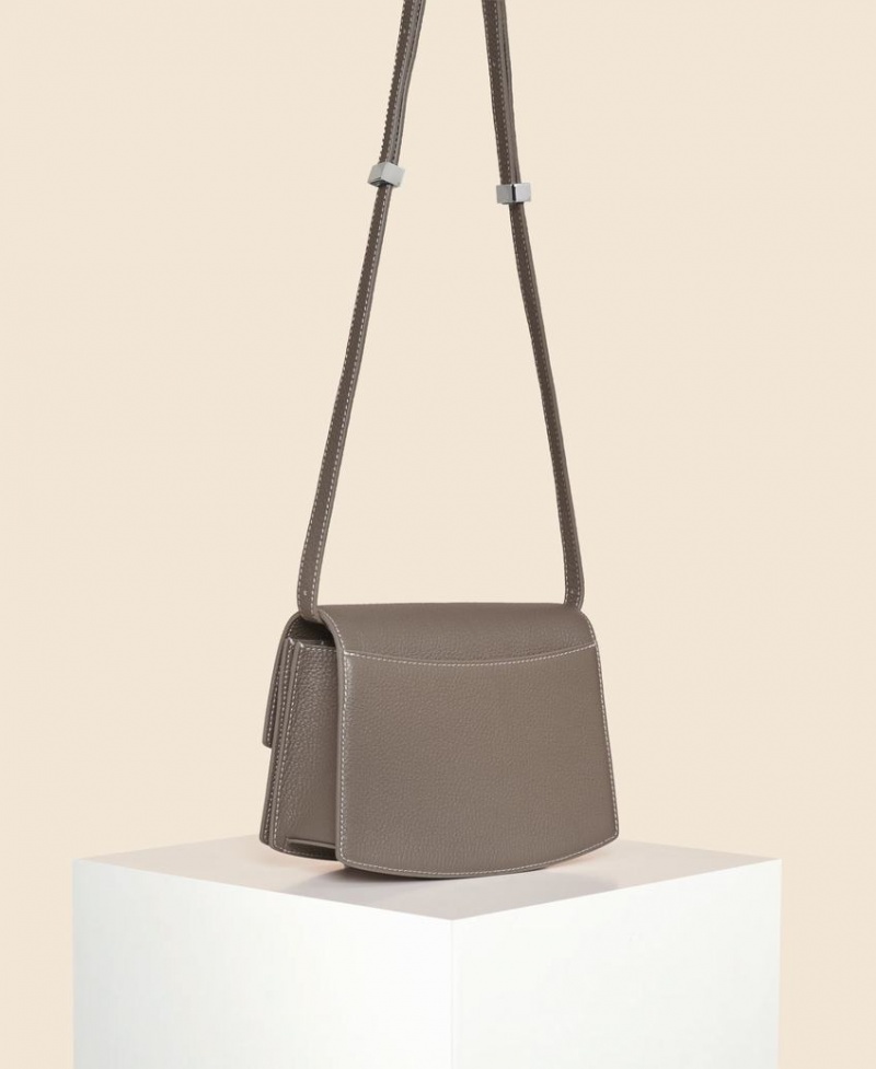 Cafuné Small Pendulum Crossbody Veske Dame Grå Brune | KCA6753CX