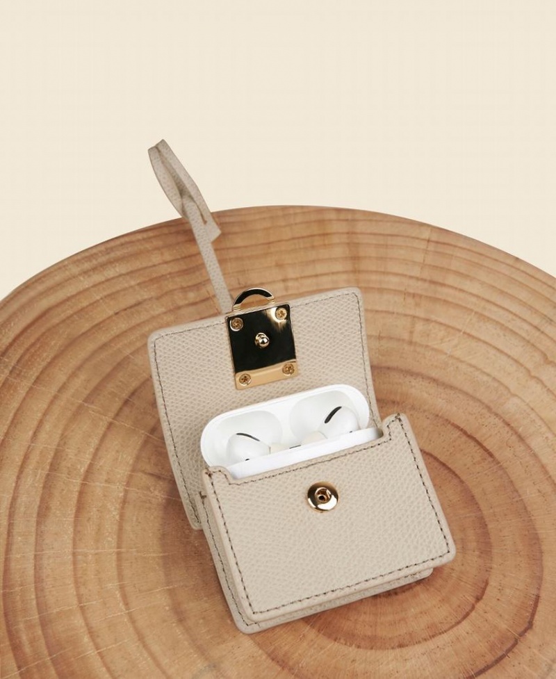 Cafuné Stance Pod AirPods Case Mini Vesker Dame Beige | AMZ6340PS