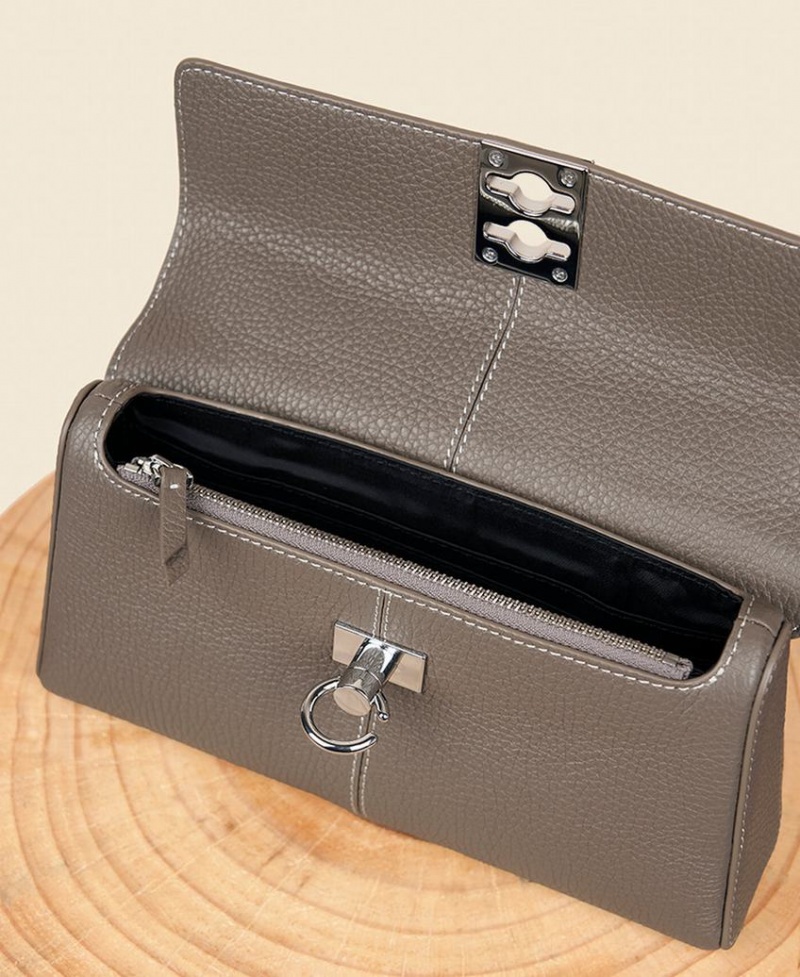 Cafuné Stance Wallet Crossbody Veske Dame Grå Brune | UUV1022YZ